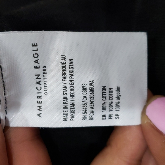 American Eagle Standard Fit Crew Neck Shirt - Picture 5 of 6